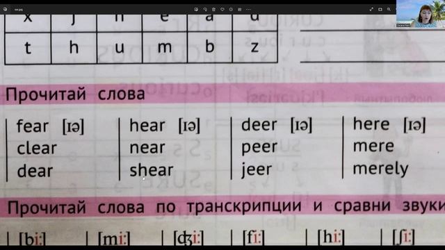 ear, eer, ere + чтение смотреть онлайн