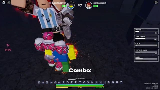 [Roblox is Unbreakable] Hamon King Crimson grants me vengeful power. смотреть онлайн