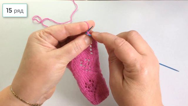 Ажур "Цветы" / Вязание спицами / Summer Openwork Knit Pattern. смотреть онлайн