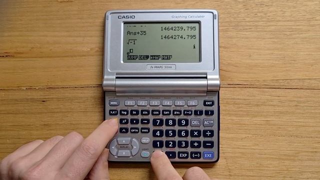 Casio Fx-9860g Slim - Folding Graphing Calculator