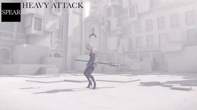【NieR:Automata】A2 技モーション集 Move Set show case смотреть онлайн