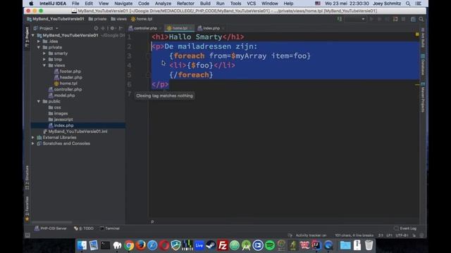 PHP P4L1d - STARTPROJECT IN MVC (CONTROLLER) смотреть онлайн