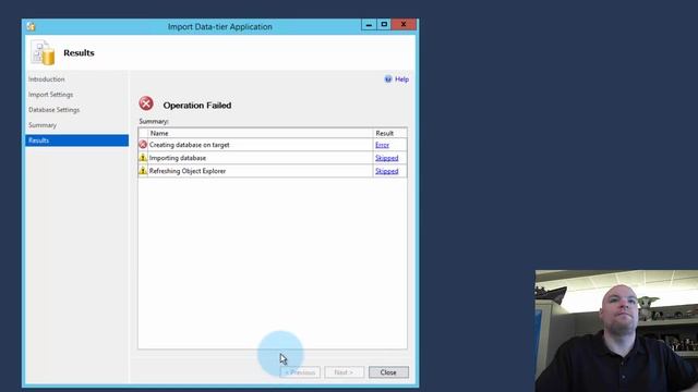 BACPAC: Could not load schema model from package смотреть онлайн