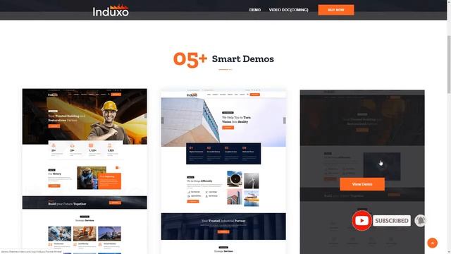 Induxo - Factory and Industrial WordPress Theme Eli Joe смотреть онлайн
