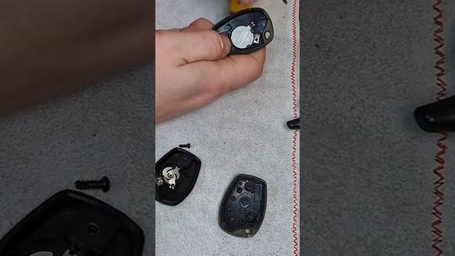 Замена корпуса ключа Renault, Dacha, Logan, Lada смотреть онлайн