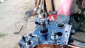 т 25 разбираем двигатель д-21 от трактора т-25,  т-16 ,  полностью до болтика...