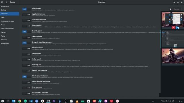 [GNOME 3.22] Add transparency to bottom panel  - Dash To Panel
