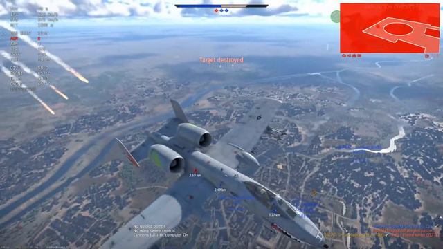 US Mobile Gun System M1128 Stryker and A-10A Late - War Thunder смотреть онлайн