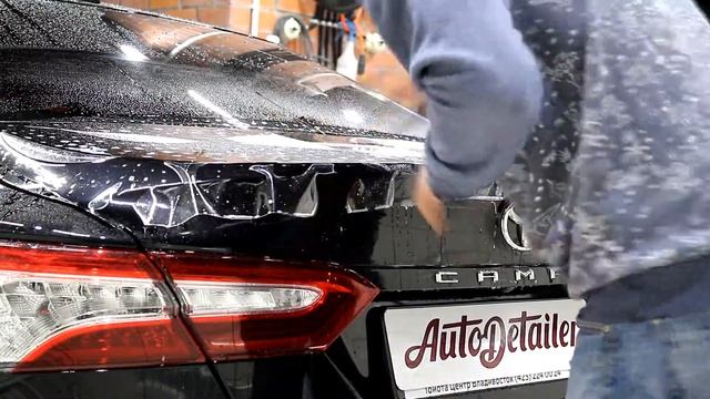 бронирование багажника. Suntek llumar toyota camry 2018 смотреть онлайн