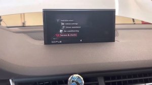 2018 Audi Q7 - Service interval reset procedure