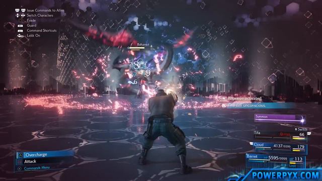 Final Fantasy VII Remake - Bahamut Boss Fight (HARD DIFFICULTY) смотреть онлайн
