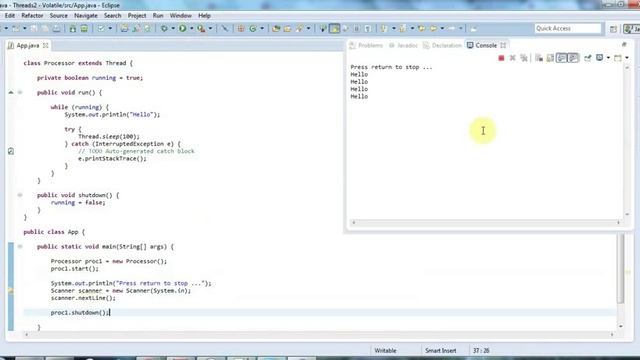 Advanced Java Multi threading Part 2 Basic Thread Synchronization смотреть онлайн