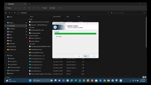How to install Android Studio | Giraffe Version | Window 11/10 |Latest Update смотреть онлайн