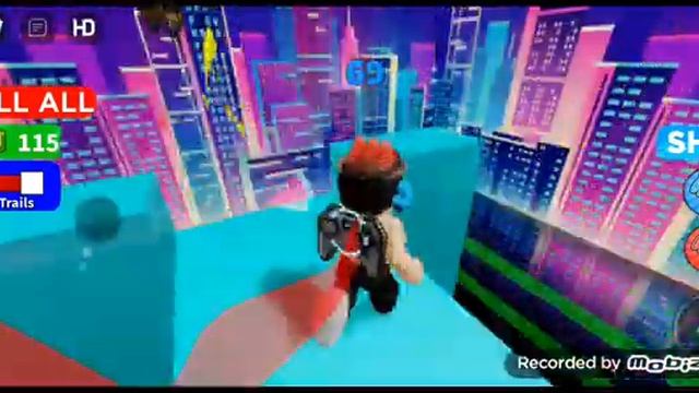 ROBLOX (STUMBLE GUYS BLOCK DASH) OYNUYORUZ смотреть онлайн
