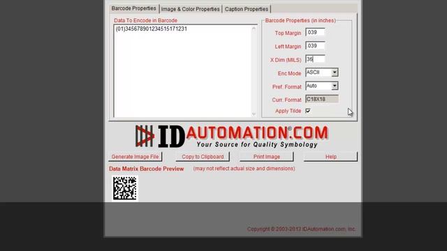 How to Create #GS1-DataMatrix #2DBarcodes using the Barcode Image Generator смотреть онлайн