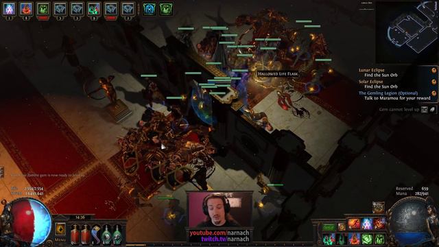 Act 8: Solaris vs Lunaris - Phantasm Summoner #28 - Path of Exile 3.2: HC SSF Bestiary Flashback смотреть онлайн