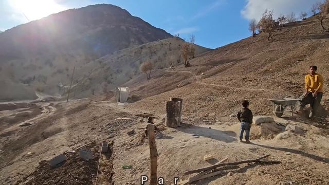Rural Life 🏡🌻.Babak Prepares The Circular 🏡room For Cooking And Routine Work  #villagelife