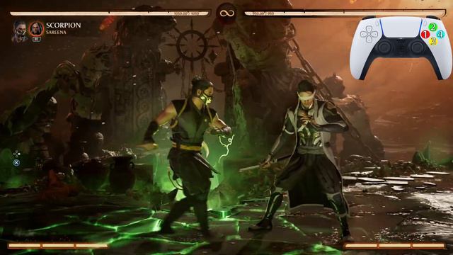 Mortal Kombat 1 Scorpion Combos Sareena Kameo - Mortal Kombat 1 Scorpion Sareena Combo Tutorial смотреть онлайн