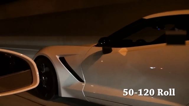 APR Supercharged Audi R8 vs Blown Corvette C7 50 Roll смотреть онлайн