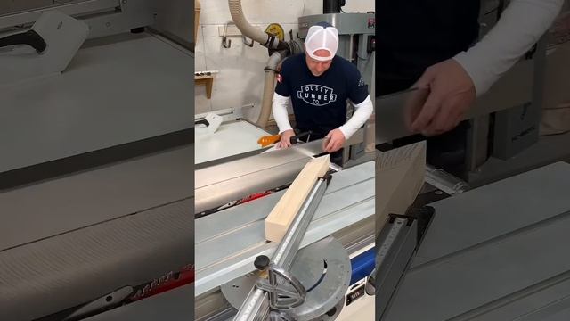 First test knee brace getting made on the SCM slide saw to see how it looks #woodworking #tools смотреть онлайн