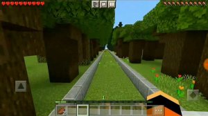 Скоростной поезд в Майнкрафт ПЕ