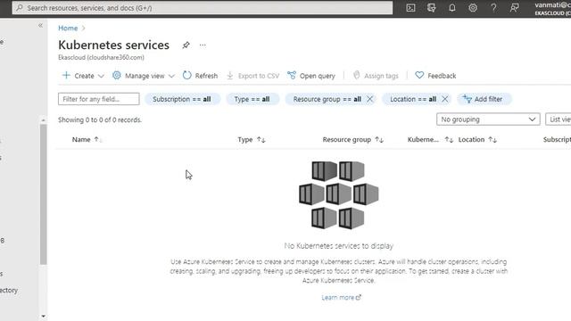 #Azure Cloud kubernetes Services | Ekascloud | Tamil смотреть онлайн
