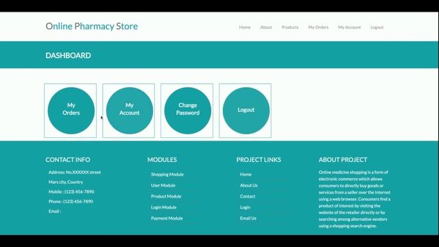 Python Django and MySQL Project on Online Pharmacy Store смотреть онлайн