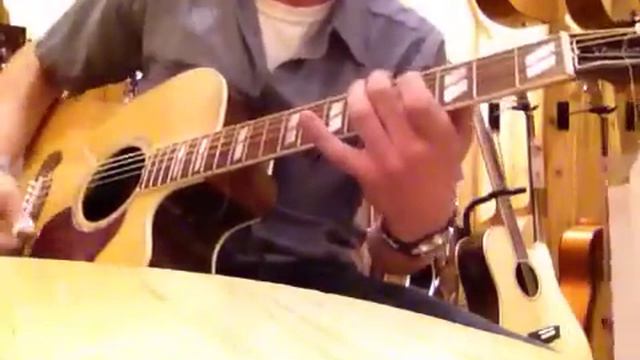 DADGAD Improvisation - Gibson Songwriter Deluxe Studio смотреть онлайн