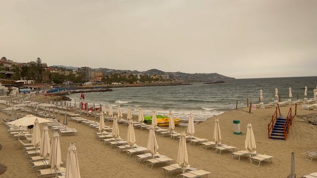 Лигурийское побережье в Италии накрыла песчаная буря из Сахары 😮