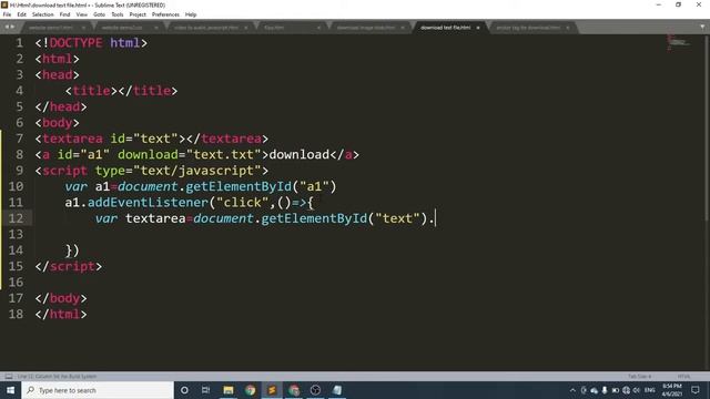 How to Download File from server Using Javascript | blob api| url api смотреть онлайн