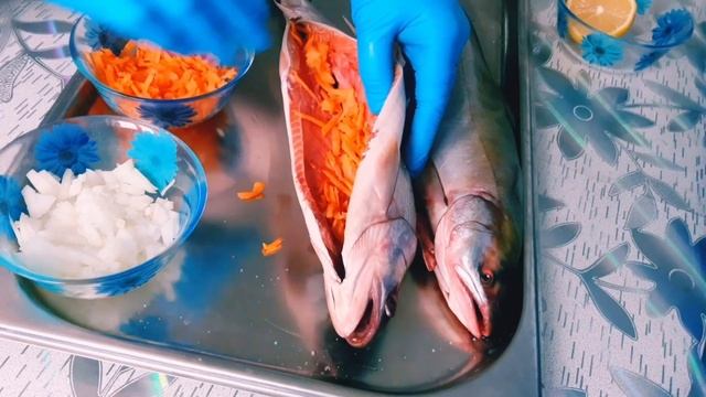Голец, запечённый в духовке смотреть онлайн