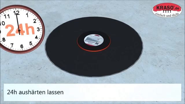 Видео монтажа напольного сливного трапа KRASO с фланцем — испытан МРА на давление до 7,0 бар