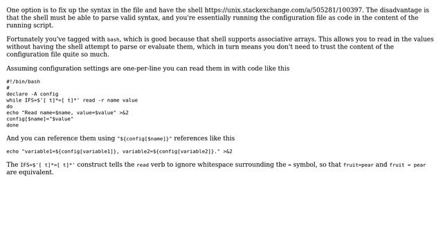 Unix & Linux: Parse config file and pass parameters to another script (2 Solutions!!) смотреть онлайн