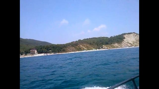 Чёрное море 2016 Прогулка на катере Джубга Краснодарский край (Архивчик) смотреть онлайн