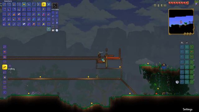 Terraria 1.4 Beating Bosses With Traps 1.Ep [Skeletron] смотреть онлайн