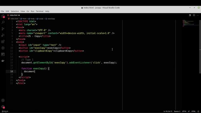 Copiando com JavaScript смотреть онлайн