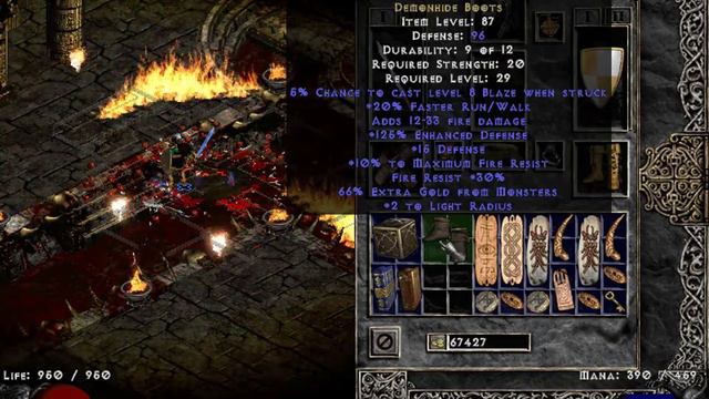 Diablo 2 - Infernostride Drop - Holy Grail (100 out of 502) смотреть онлайн
