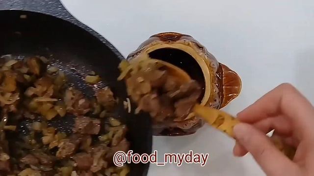 Азу по-татарски в горшочках: рецепт от Foodman.club