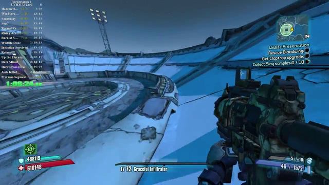 Borderlands 2 | UVHM72 Zero Speedrun In 2:10:58 смотреть онлайн