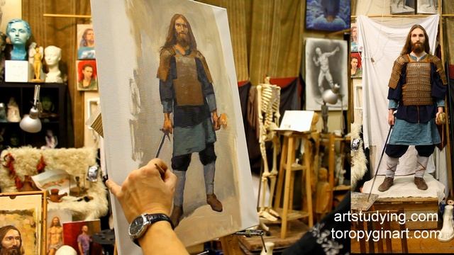 Фигура в историч костюме (4) - Живопись. Фигура, 103 серия смотреть онлайн