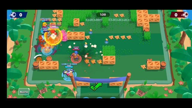 Brawl Stars. Броулбол - Зловредные поля. смотреть онлайн