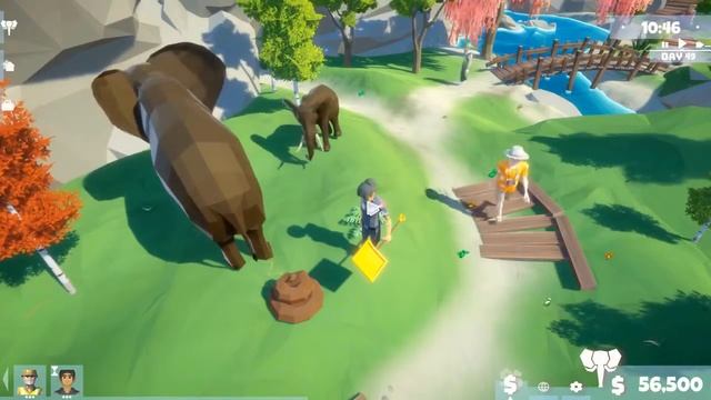 Управляйте собственным зоопарком в игре ZooKeeper! смотреть онлайн