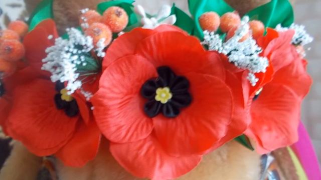 Украинские веночки ручная робота Ольга Буркан смотреть онлайн