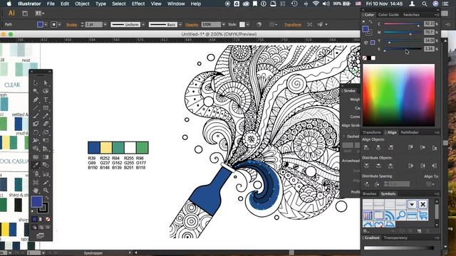 Fill Color In AI/PS