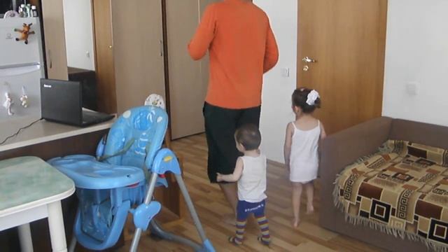 Утренняя гимнастика с папой смотреть онлайн