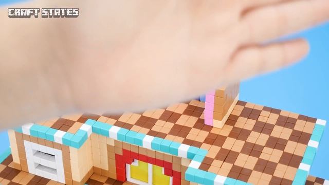 ASMR - Build The Big Colorful Water Slide From Rooftop To Infinity Swimming Pool For Catfish Hamste смотреть онлайн