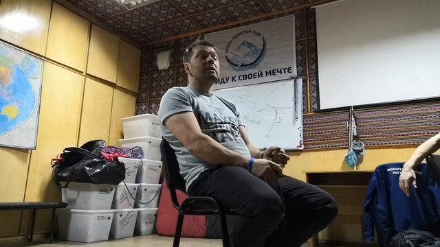 Движение в связках по закрытым ледникам