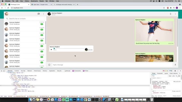 Whatsapp Web Clone with ReactJS - Part 6 - Chatbox UI (Chat Messages) 3 смотреть онлайн