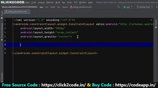 Part-04 | How to create a Disclaimer Dialog layout in android studio. || Modern Disclaimer Dialog смотреть онлайн