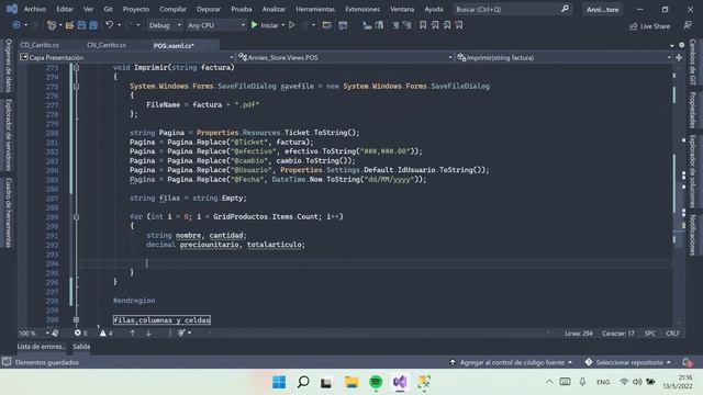 WPF C♯ || POS Parte 14: Programación - Registros de ventas y generación de tickets en .PDF [2022] смотреть онлайн